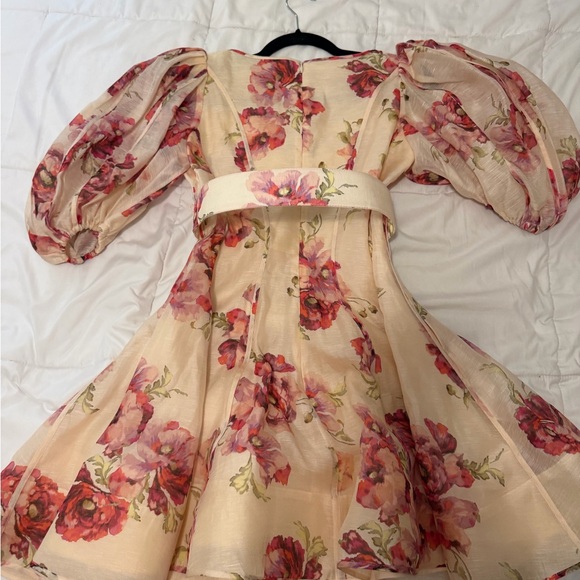 Zimmermann Cream and Pink Floral Dress - Picture 4 of 4